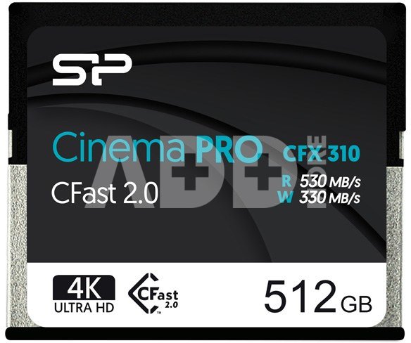 Silicon Power 512GB CFast 2.0 Cinema Pro 530MB/s