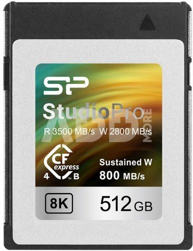 Silicon Power StudioPro CFexpress 4.0 Type B 512GB 3500MB/s