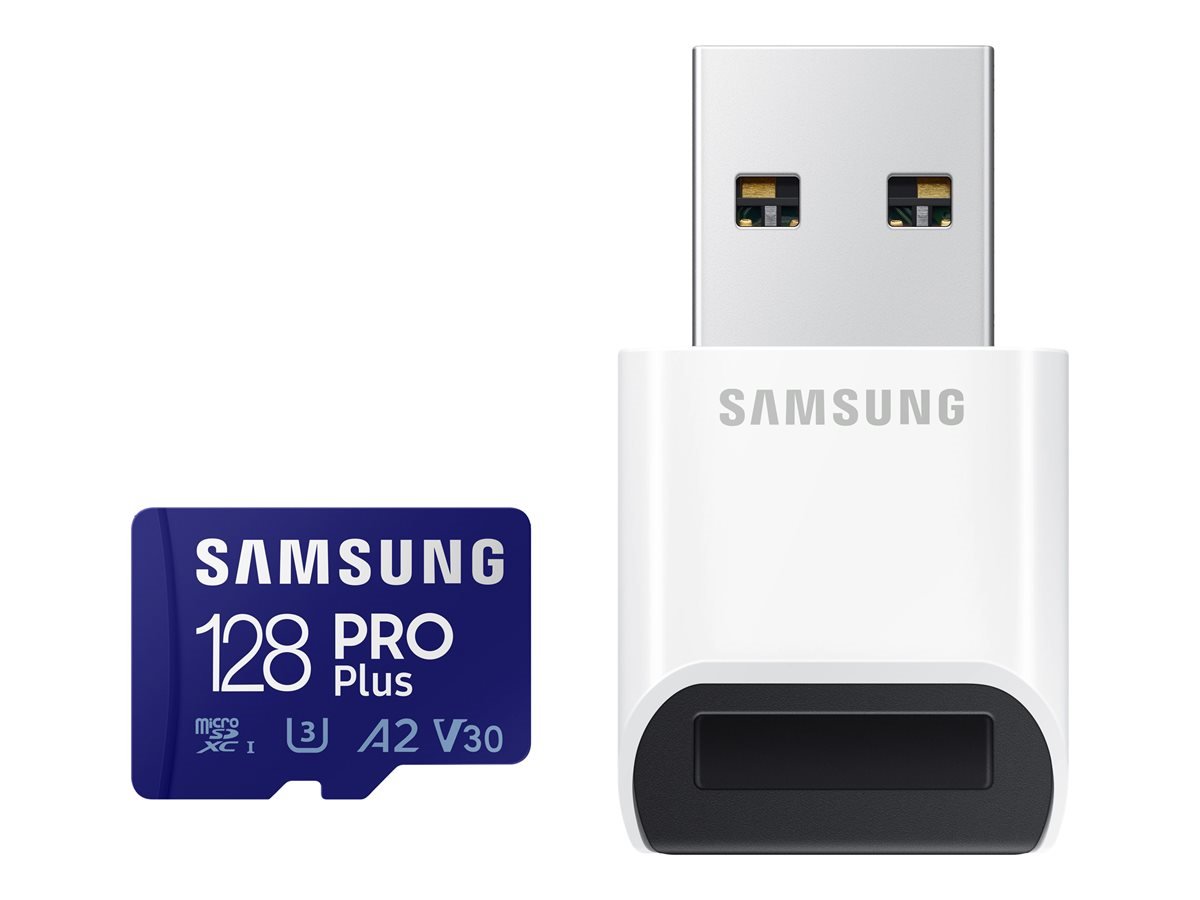 Atm.kort. SAMSUNG UHS-I U3 PRO Plus 128GB