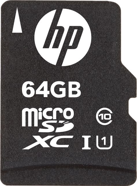 Tab HP MicroSDXC 64 GB Class 10 UHS-I/U1 (SDU64GBXC10HP-EF)