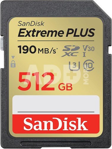 Sandisk memory card SDXC 512GB Extreme Plus