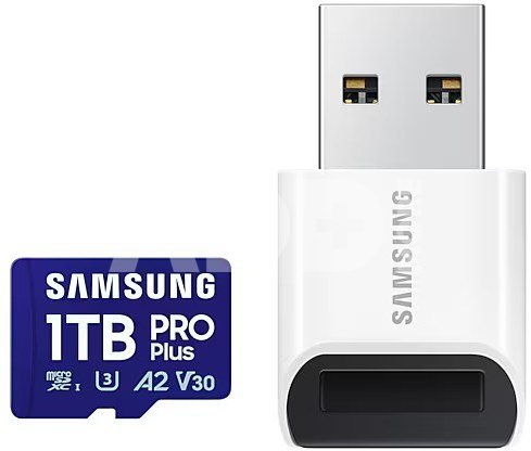 Samsung Memory card MB-MD1T0SB/WW 1TB PRO Plus mSD + reader