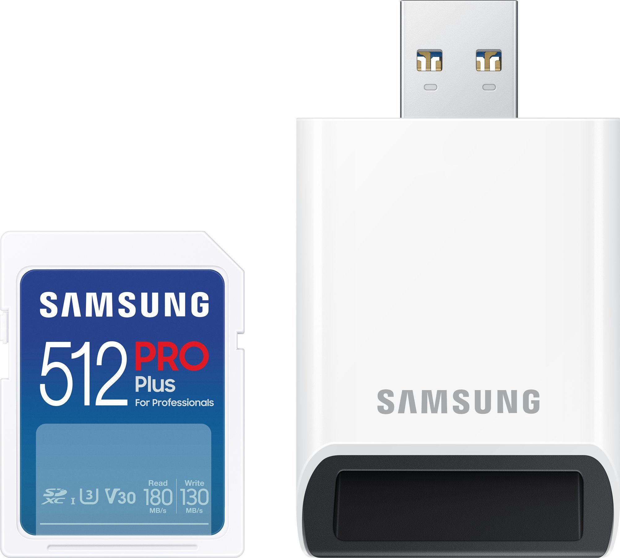 Tab Samsung PRO plus SDXC 512 GB U3 V30 (MB-SD512SB/WW)