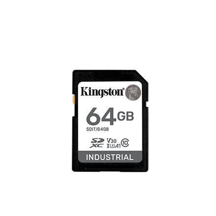 Micro SD Kingston  Memory Card  SDIT/64GB  64 GB  SD  Flash memory class Class 10, UHS-I, U3, V