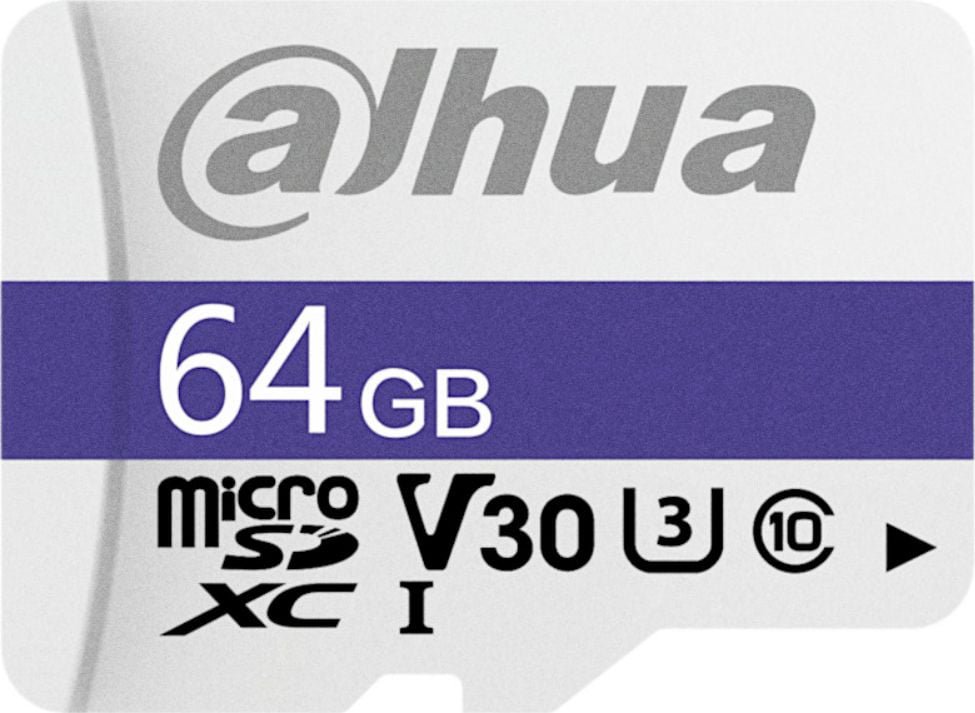 Tab Dahua Technology C100 MicroSDXC 64 GB Class 10 UHS-I/U3 V30 (TF-C100/64GB)