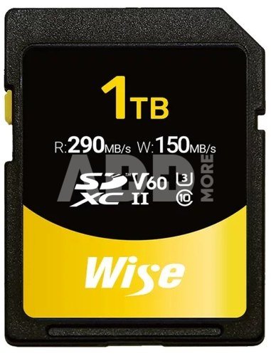 Wise 1TB SDXC UHS-II V60 Memory Card