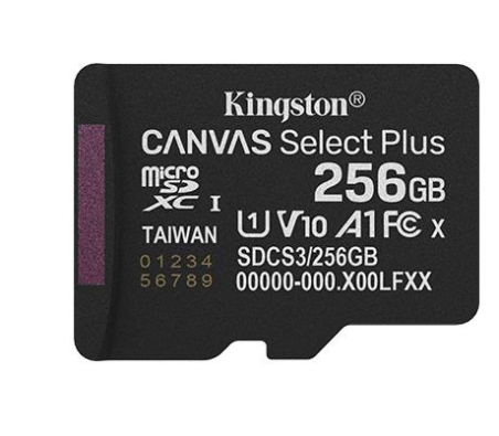 MEMORY MICRO SDXC 256GB UHS-I/SDCS3/256GBSP KINGSTON|SDCS3/256GBSP