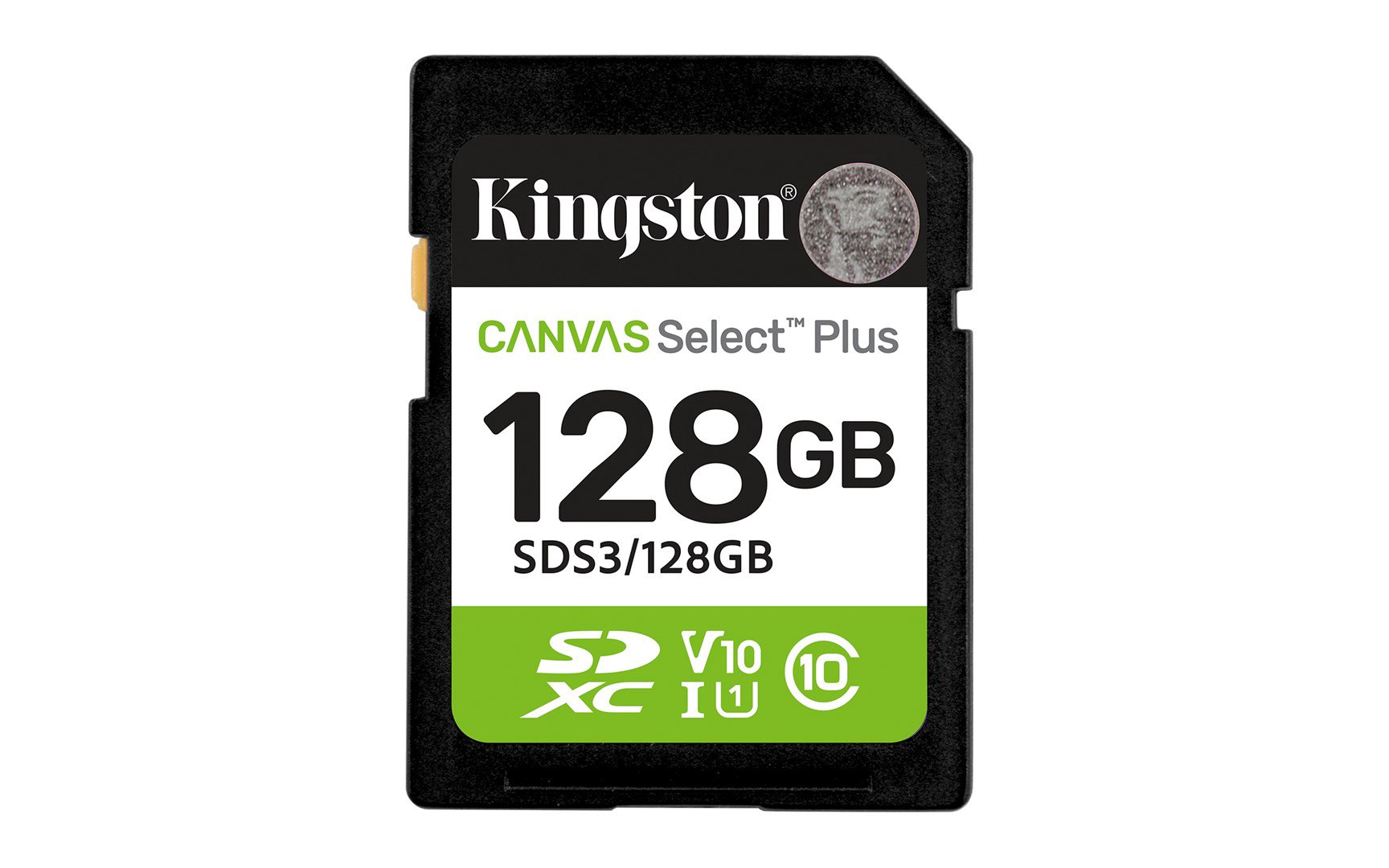 Kingston Technology Canvas Select Plus Gen3 128 GB SD UHS-I Klasės 10