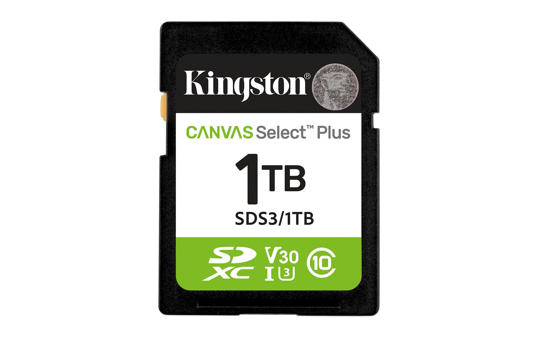 Kingston Technology Canvas Select Plus Gen3 1 TB SD UHS-I Klasės 10