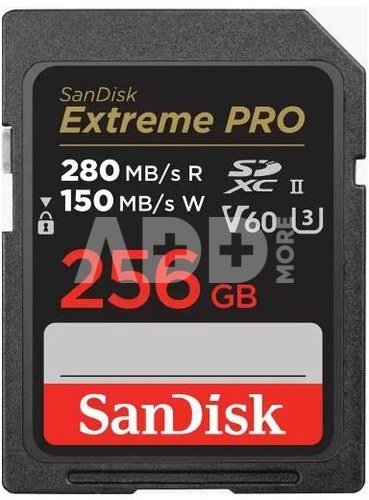 MEMORY SDXC 256GB UHS-II/SDSDXEP-256G-GN4IN SANDISK