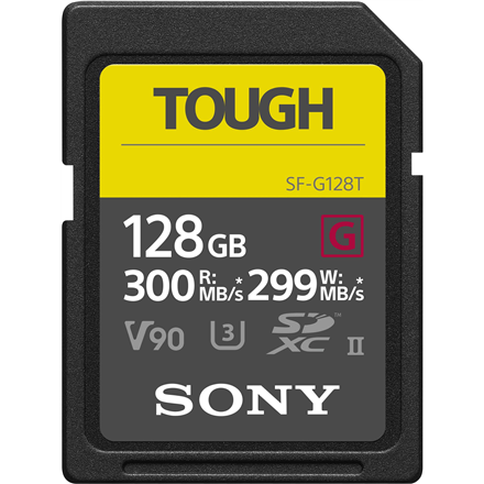 Sony | Tough Memory Card | UHS-II | 128 GB | SDXC | Flash memory class 10|SFG128T.SYM