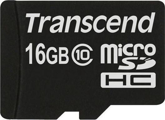 Card Transcend 133x MicroSDHC 16 GB Class 10 (TS16GUSDC10)