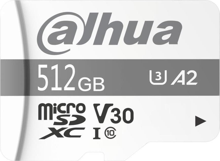 Card Dahua Technology TF-P100 MicroSDXC 512 GB Class 10 UHS-I U3 A1 V30 (TF-P100-512GB)