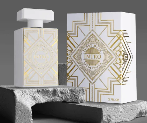 Fragrance World Intro Ivory Musk - Unisex atomaizeris (įkvėpti Initio - Musk Therapy) EDP