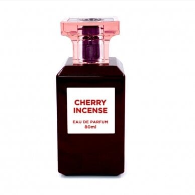 Fragrance World Cherry Incense - unisex atomaizeris EDP (įkvėptas Tom Ford - Cherry Smoke )