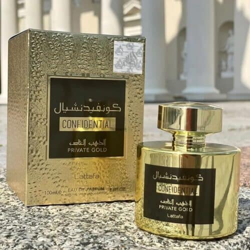LATTAFA Confidential Private Gold - atomaizeris moterims moterims EDP