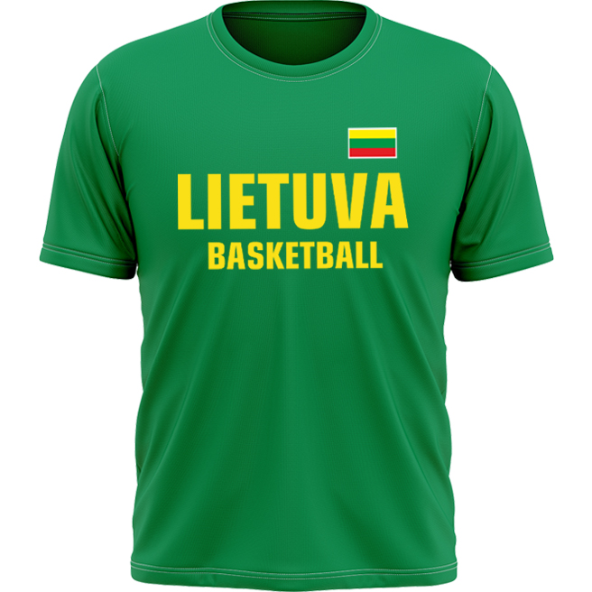 Lietuva Basketball Marškinėliai (Dydis XXL)