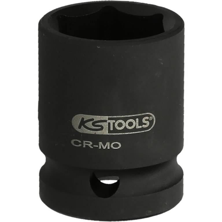 Smūginė galvutė trumpa 1", 34mm, KS Tools