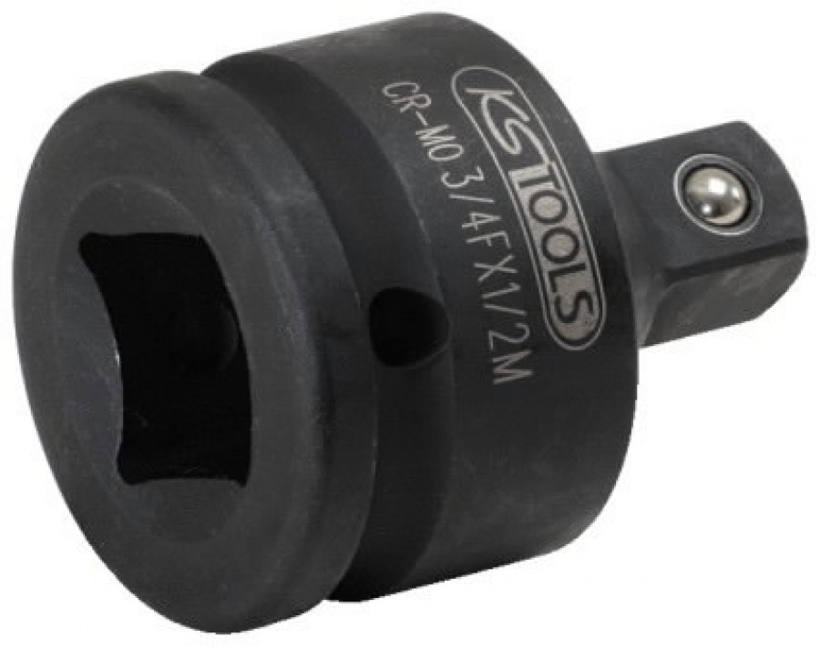 Smūginis adapteris F3/4"x1/2" M, KS Tools