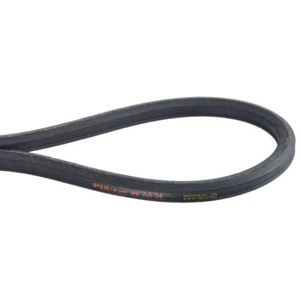 Dvipusis diržas AA54. Išorės ilgis:,1,461.6 mm,Plotis:,12.7 mm