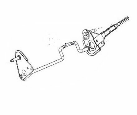 AXLE ASM:FRT:7"WHL:42/46 CHA, MTD