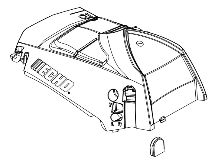 CYLINDER COVER ASY CS-3510, Echo