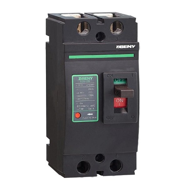 DC saugiklis 2P, 250A, 500VDC
