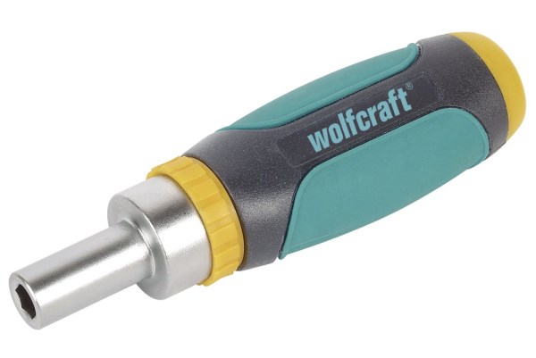 Atsuktuvas antgaliams 1/4" su terkšle Wolfcraft 1237000