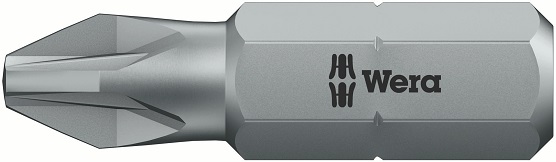 Atsuktuvo antgalis Pozidriv varžtams 855/1 Z PZ2x25mm 072082 Wera