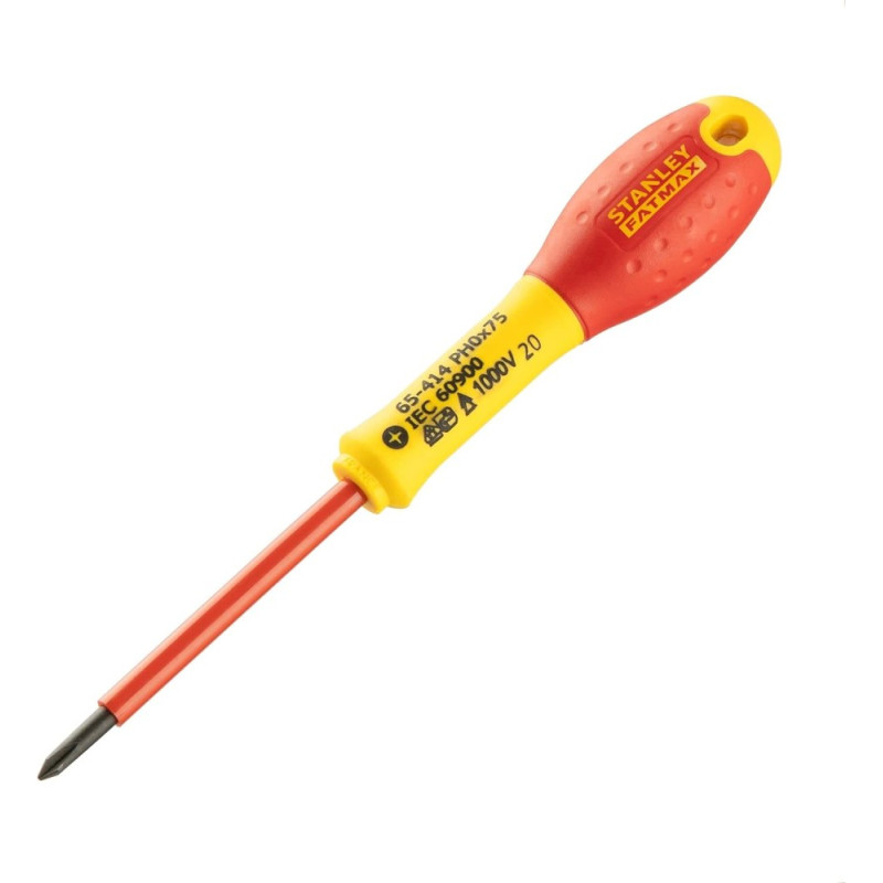 Stanley Fatmax el. atsuktuvas VDE PH0x75 mm, 1000V