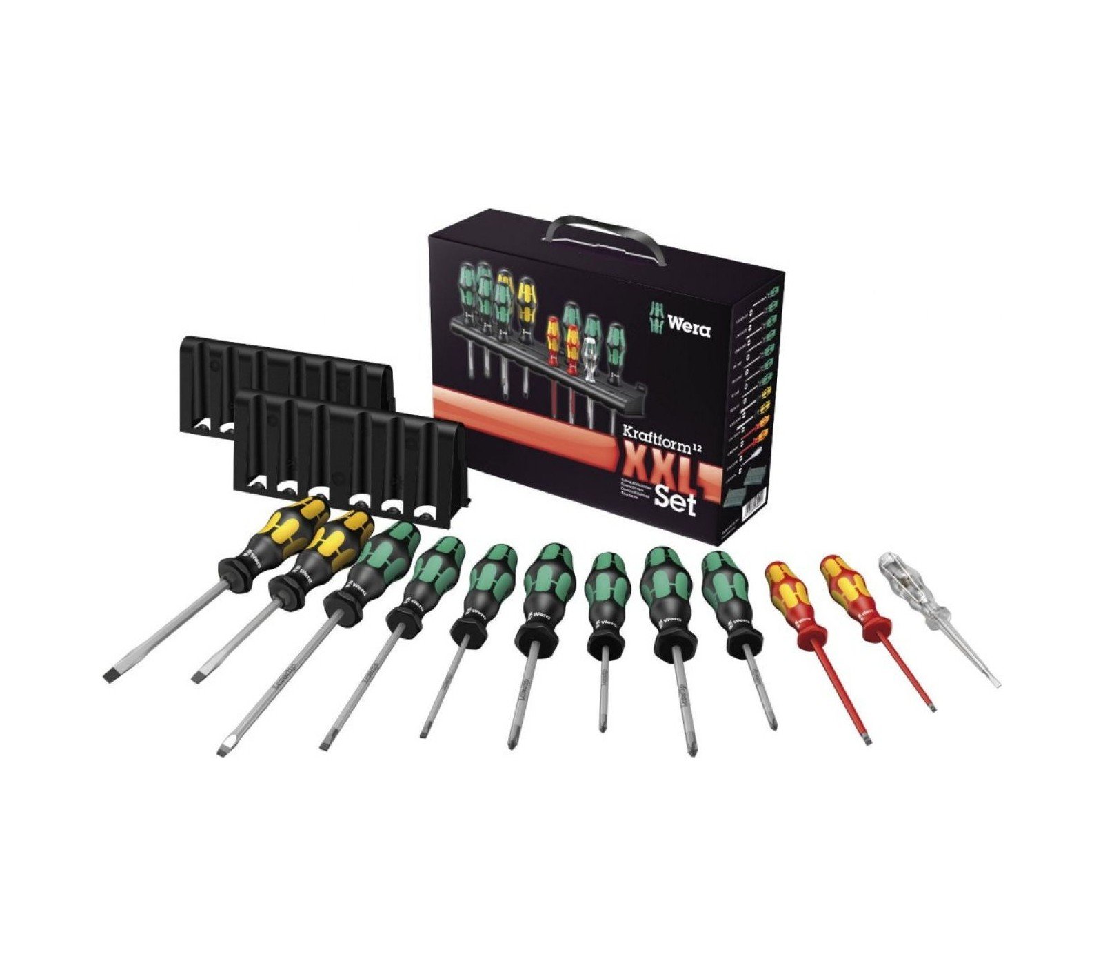 Wera atsuktuvų rinkinys Kraftform XXL (05051010001), 12 vnt