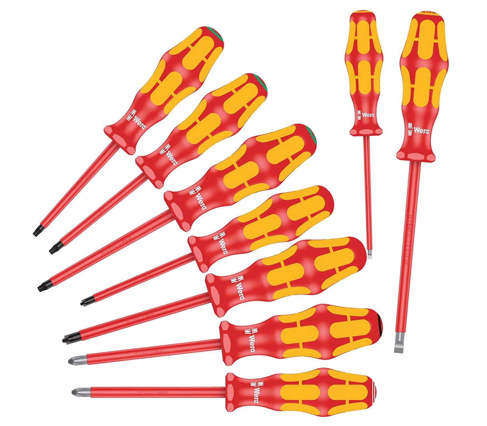 Wera atsuktuvų rinkinys 160 i/162 i/167 i/9 Kraftform Plus Series 100 (05133355001), 9 vnt
