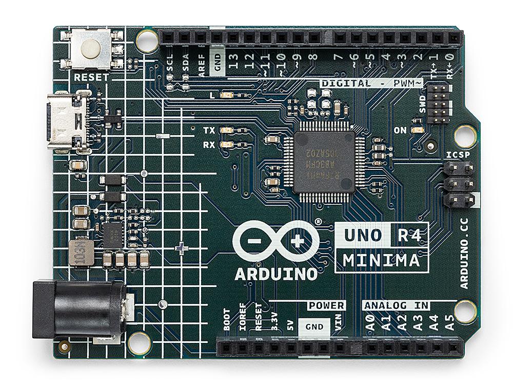 Mikrovaldiklio plokštė UNO R4 minima ARDUINO