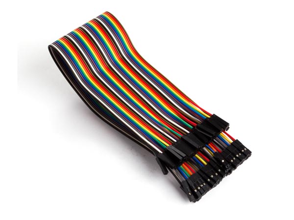 Jungiamieji laidai vienoje juostoje 40vnt 300mm F/F lizdas/lizdas IDUINO