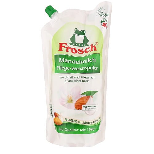 Audinių minkštiklis FROSCH MANDELMILCH, 1 l