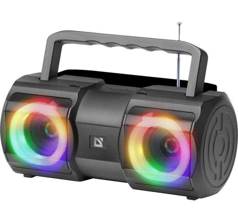 Kolonėlė DEFENDER BEATBOX 20 BLUETOOTH 20W LIGHT/BT/MIC/FM/USB/TF