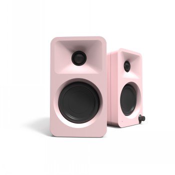 KANTO AUDIO 100W POWERED REFERENCE DESKTOP SPEAKERS WITH BLUETOOTH - PINK