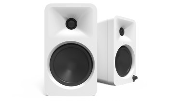 KANTO AUDIO 140W POWERED REFERENCE DESKTOP SPEAKERS WITH BLUETOOTH - WHITE