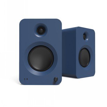 KANTO AUDIO 200W POWERED BOOKSHELF SPEAKERS WITH HDMI ARC, USB-C, AND BLUETOOTH 5.3 - MATTE BLUE