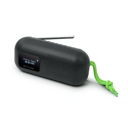 Kolonėlė Muse Speaker With FM Radio  M-750 FBT  10 W  Waterproof  Bluetooth  Black  Portable