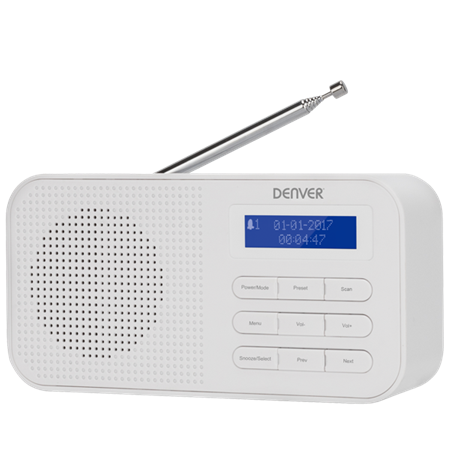 Radija DENVER DAB-42 White