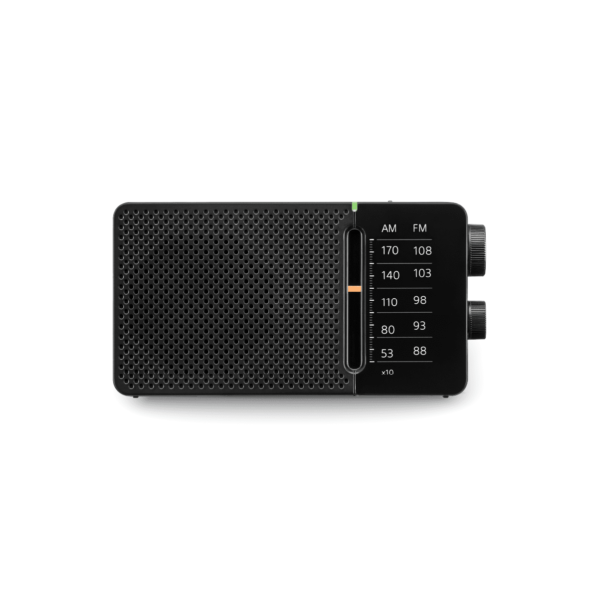 Radija SANGEAN kišeninė, AM/FM, juoda / SR-36