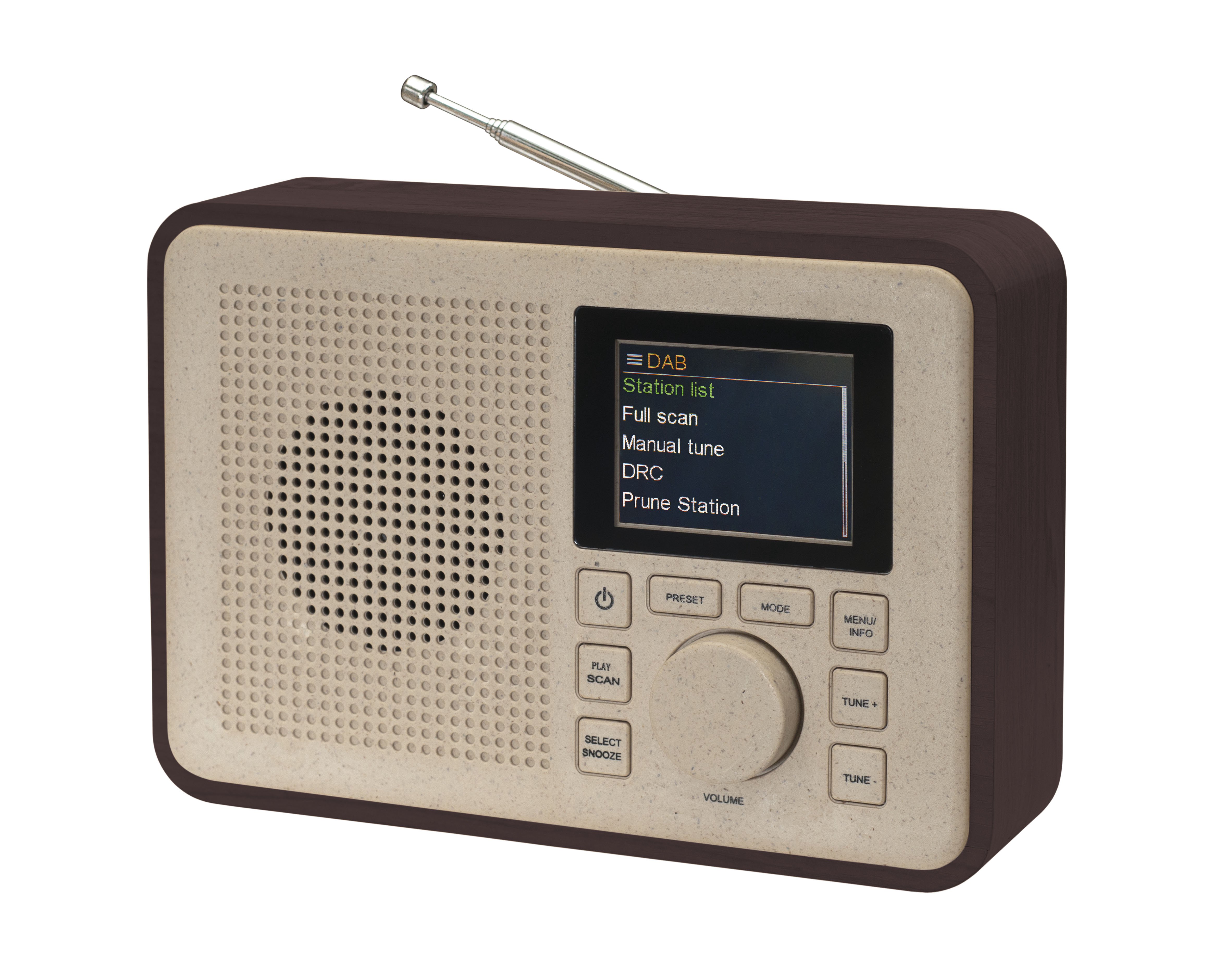 Radija DENVER DAB-60DW Greenline Darkwood