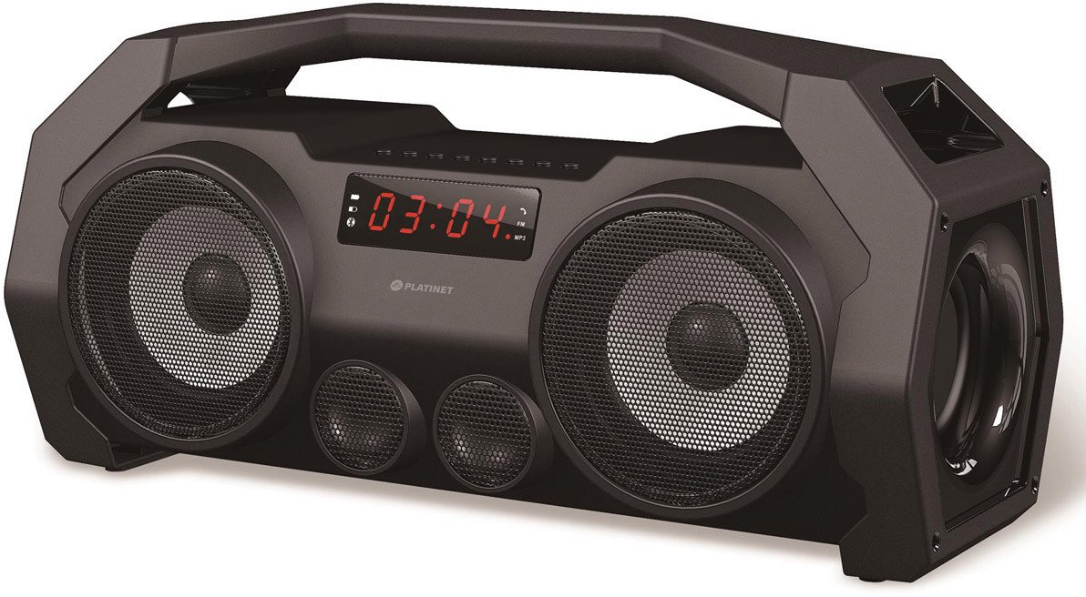 Platinet wireless speaker OG76 Boombox BT, black (44416)