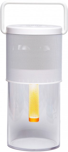 Kolonėlė NOUS Bluetooth nešiojama su šviesa&USB H1, balta
