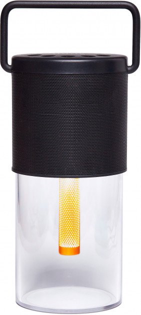 Kolonėlė NOUS Bluetooth nešiojama su šviesa&USB H1, juoda