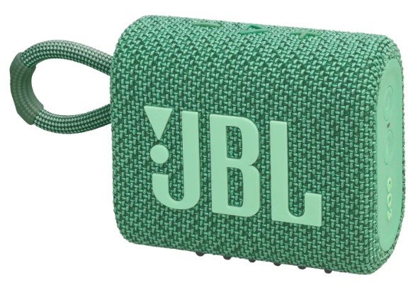 Nešiojamas garsiakalbis JBL Go 3, Eco, žalias