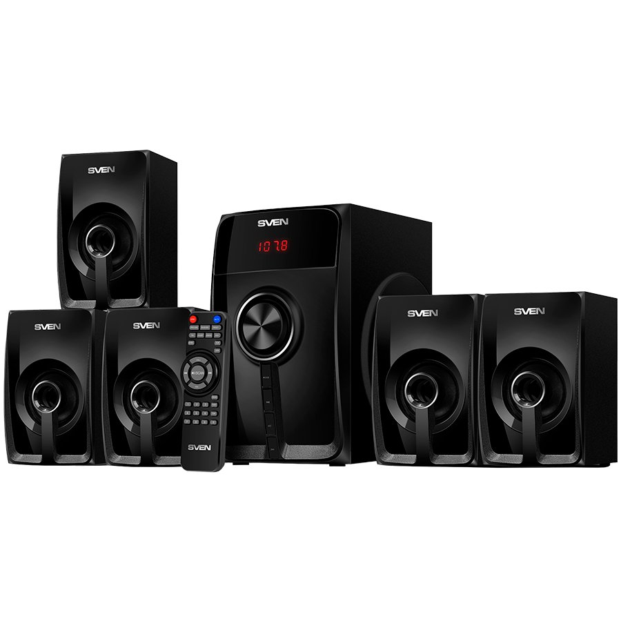 Radija SVEN Speaker SVEN SRP-100, black (2W,FM,LED, built-in clock and alarm, battery)