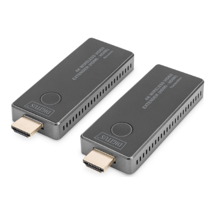 Konferencijų įranga ir reikmenys  Digitus 4K Wireless Video Extender, 30 m (HDMI - HDMI)  DS-55323