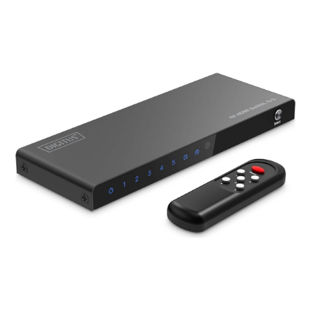 Konferencijų įranga ir reikmenys  Digitus 4K HDMI Switch, 3x1  DS-55331  Black